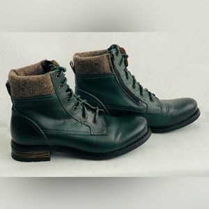 Taos Ankle Boots  Color Teal Shoe Size 38 VERY GOOD CONDITION / ONLY WORN 2X.